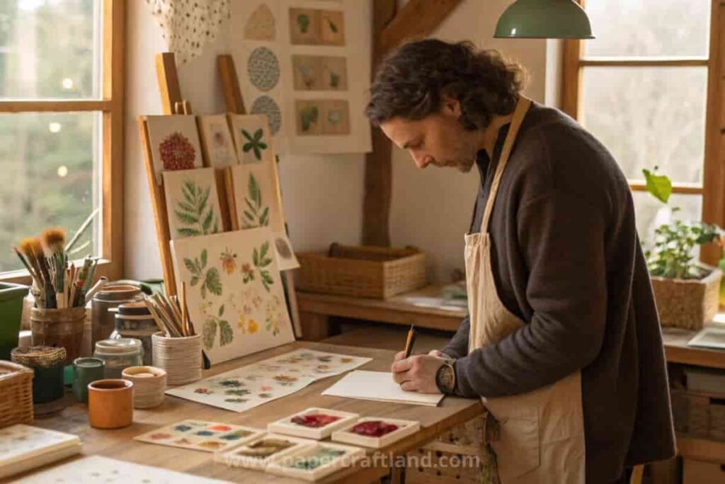 The Creative Process Behind Handmade Cards