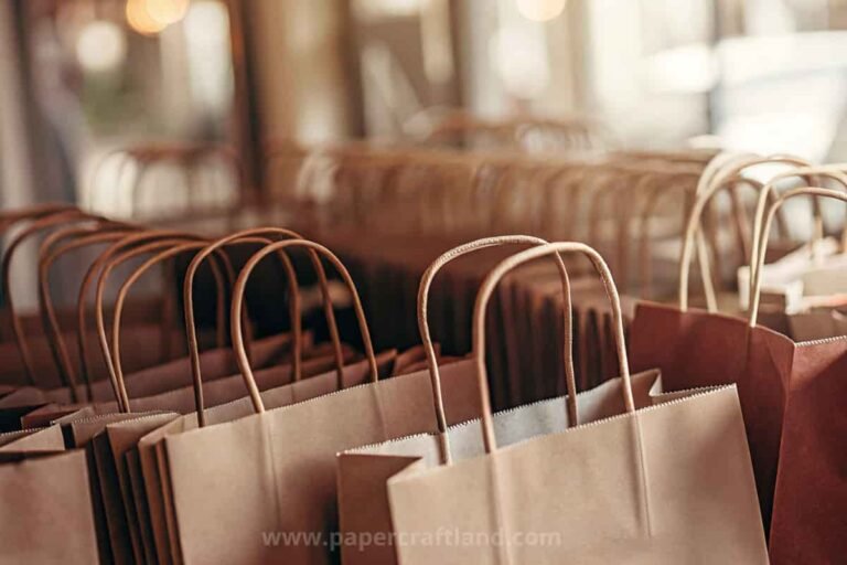 Custom Paper Bags with Handles