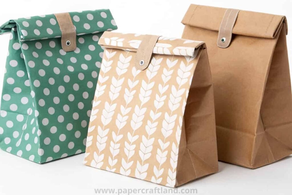 Different Types of Custom Paper Lunch Bags
