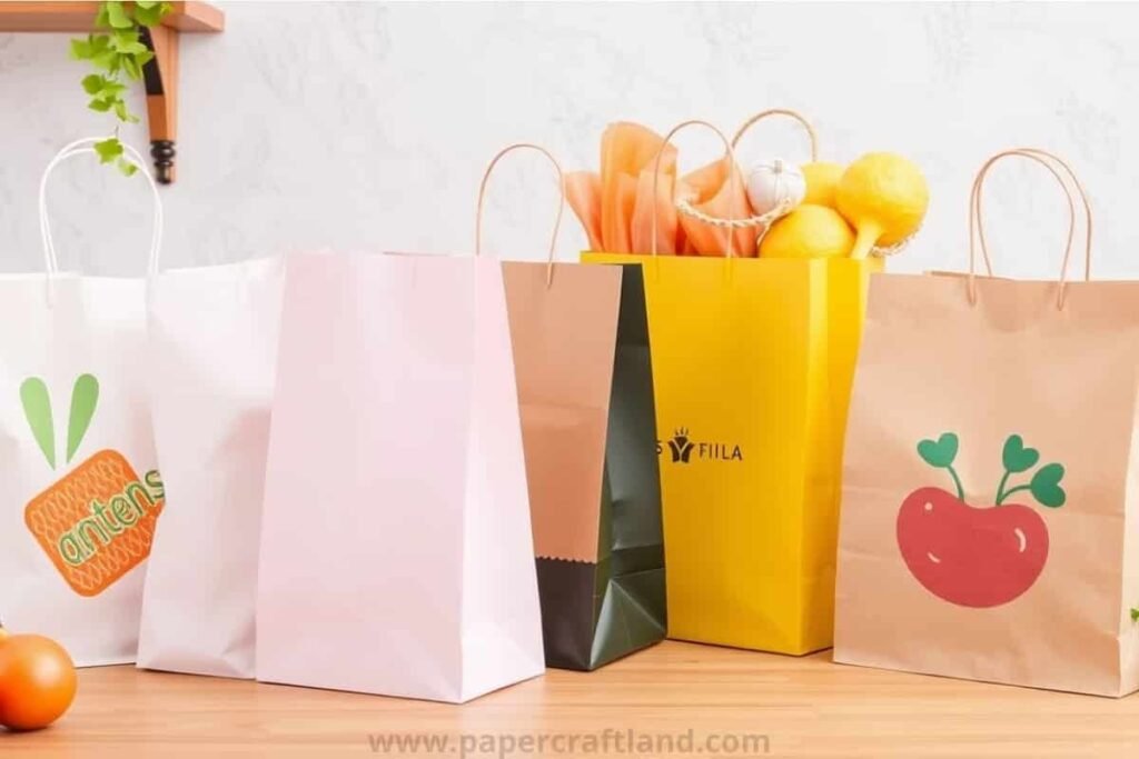 Types of Custom Paper Grocery Bags